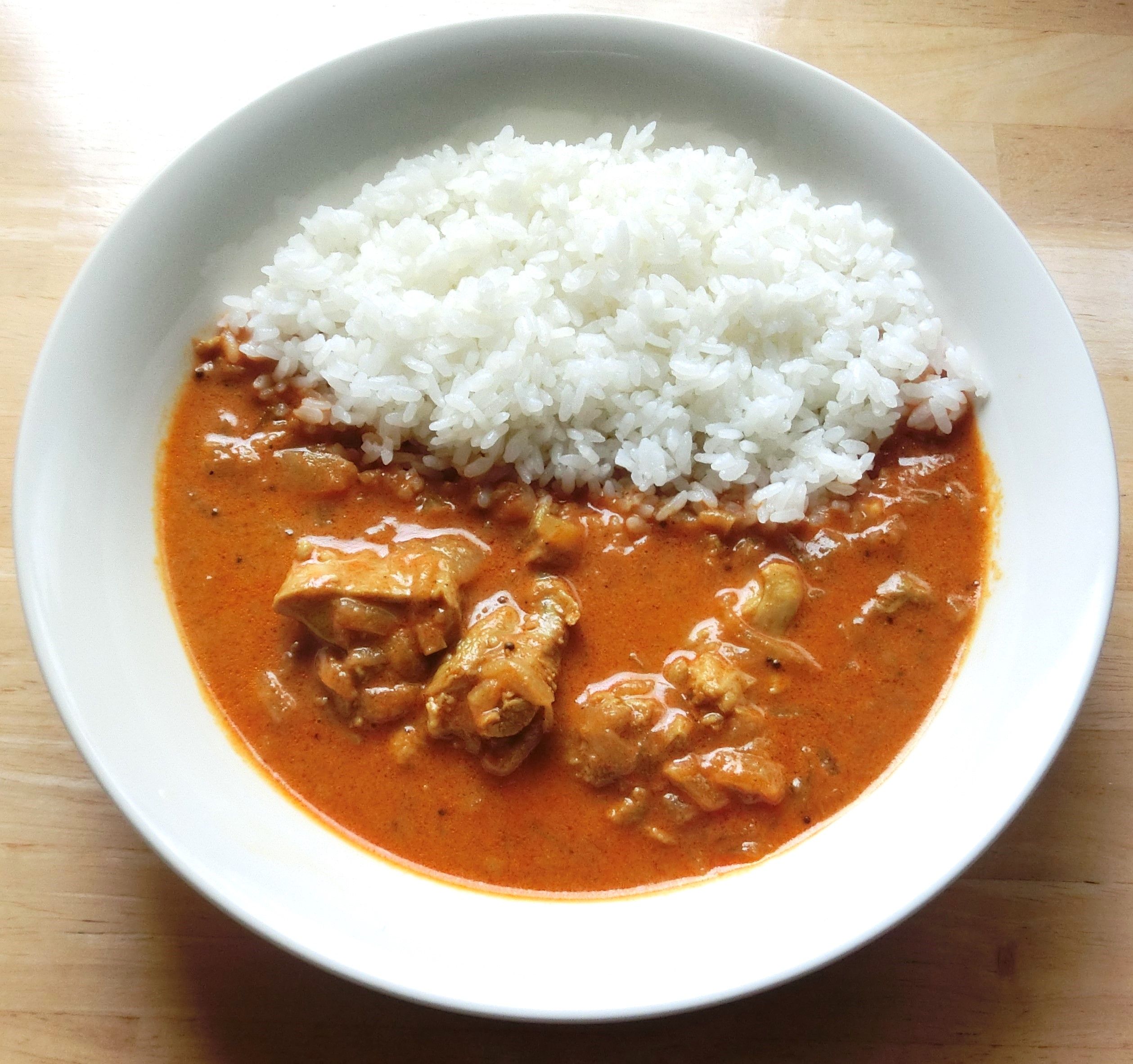 チキンカレー バリ辛